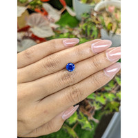 1.81 Ct. Blue Sapphire from Ceylon (Sri Lanka) Life Style