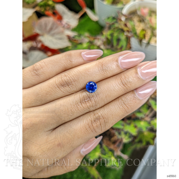 1.81 Ct. Blue Sapphire from Ceylon (Sri Lanka)