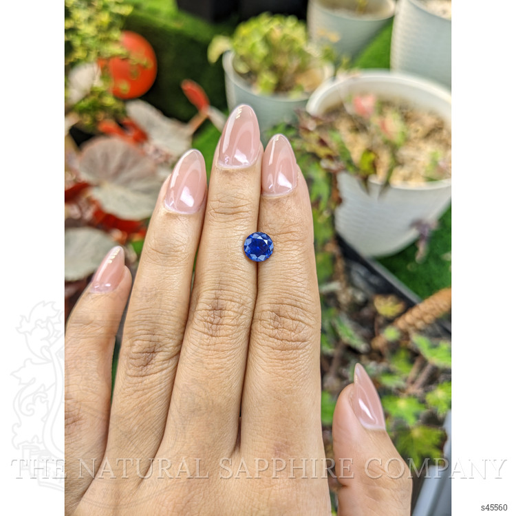 1.81 Ct. Blue Sapphire from Ceylon (Sri Lanka)