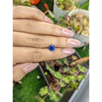 1.81 Ct. Blue Sapphire from Ceylon (Sri Lanka) Life Style