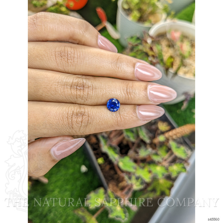1.81 Ct. Blue Sapphire from Ceylon (Sri Lanka)