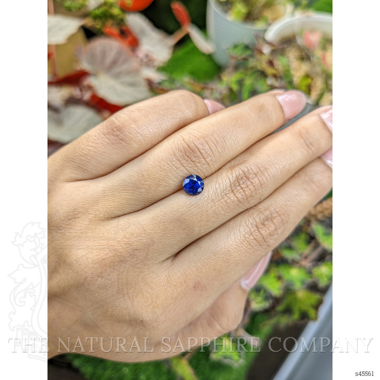 1.35 Ct. Blue Sapphire from Ceylon (Sri Lanka)