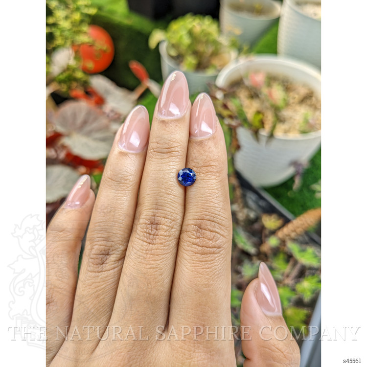 1.35 Ct. Blue Sapphire from Ceylon (Sri Lanka)