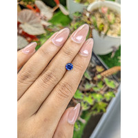 1.00 Ct. Blue Sapphire from Ceylon (Sri Lanka) Life Style