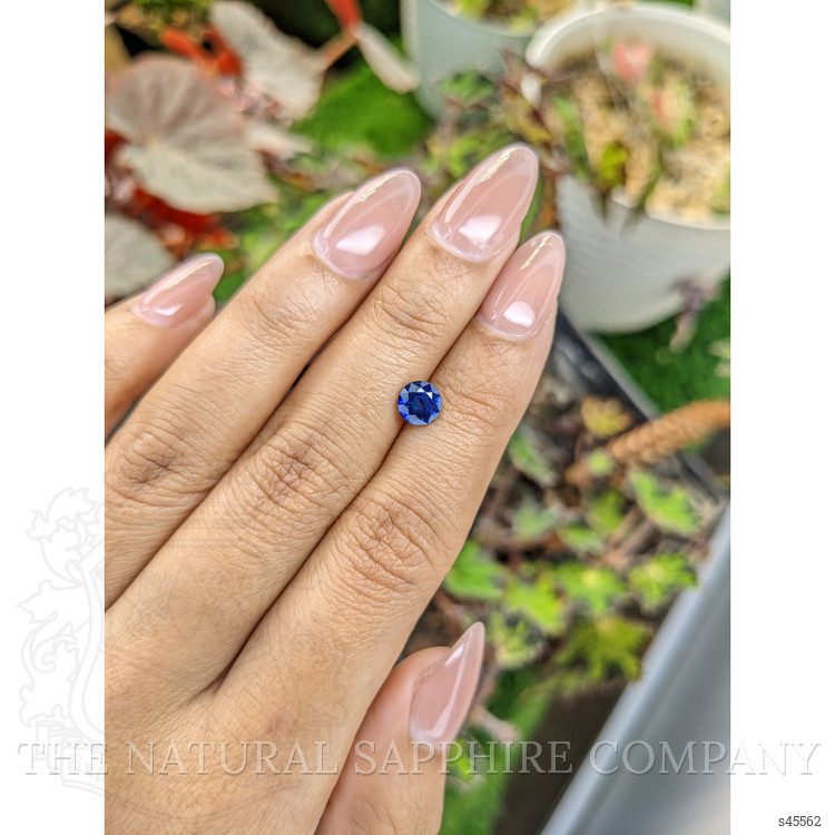 1.00 Ct. Blue Sapphire from Ceylon (Sri Lanka)
