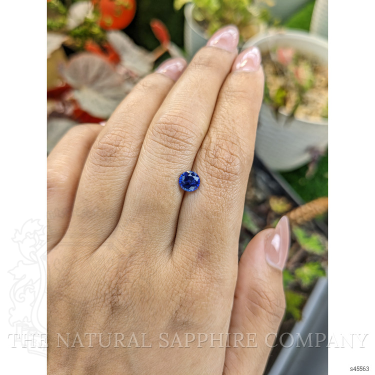 1.17 Ct. Blue Sapphire from Ceylon (Sri Lanka)