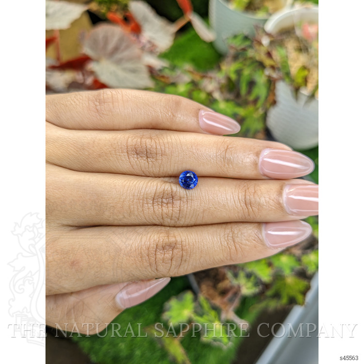 1.17 Ct. Blue Sapphire from Ceylon (Sri Lanka)