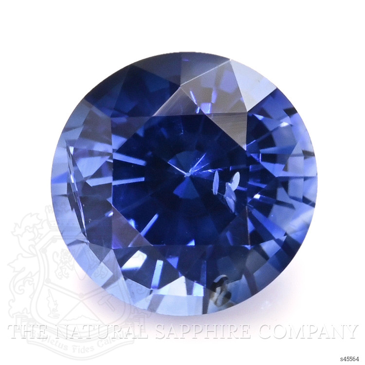 0.77 Ct. Blue Sapphire from Ceylon (Sri Lanka)