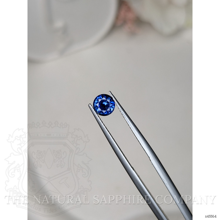 0.77 Ct. Blue Sapphire from Ceylon (Sri Lanka)
