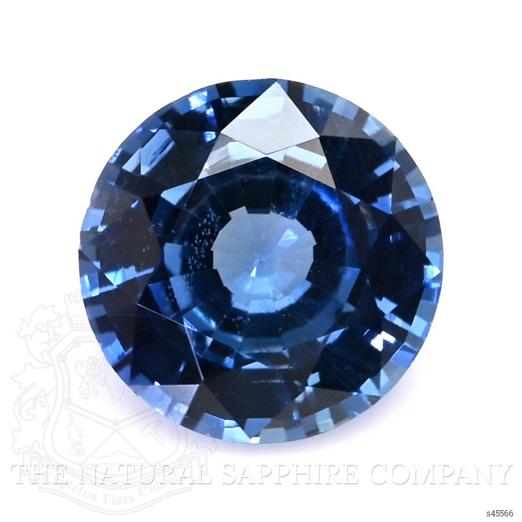 0.71 Ct. Blue Sapphire from Ceylon (Sri Lanka)