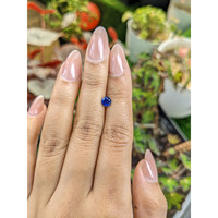 0.68 Ct. Blue Sapphire from Ceylon (Sri Lanka) Life Style