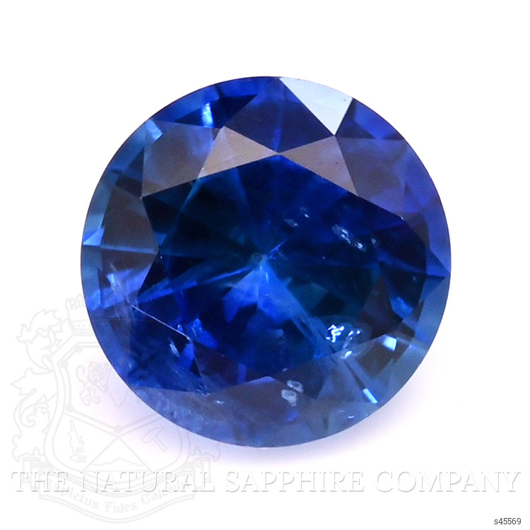0.63 Ct. Blue Sapphire from Ceylon (Sri Lanka)