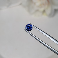 0.63 Ct. Blue Sapphire from Ceylon (Sri Lanka) Life Style