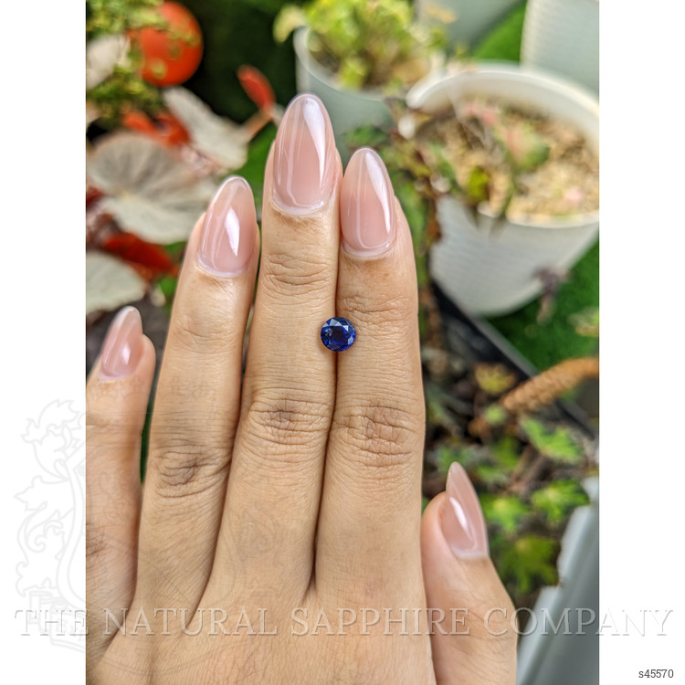 1.41 Ct. Blue Sapphire from Ceylon (Sri Lanka)