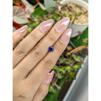 1.41 Ct. Blue Sapphire from Ceylon (Sri Lanka) Life Style