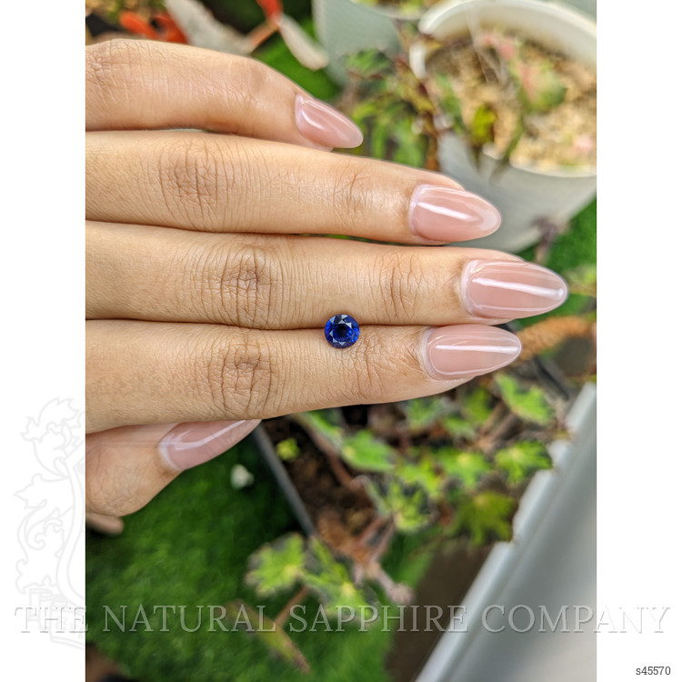 1.41 Ct. Blue Sapphire from Ceylon (Sri Lanka)