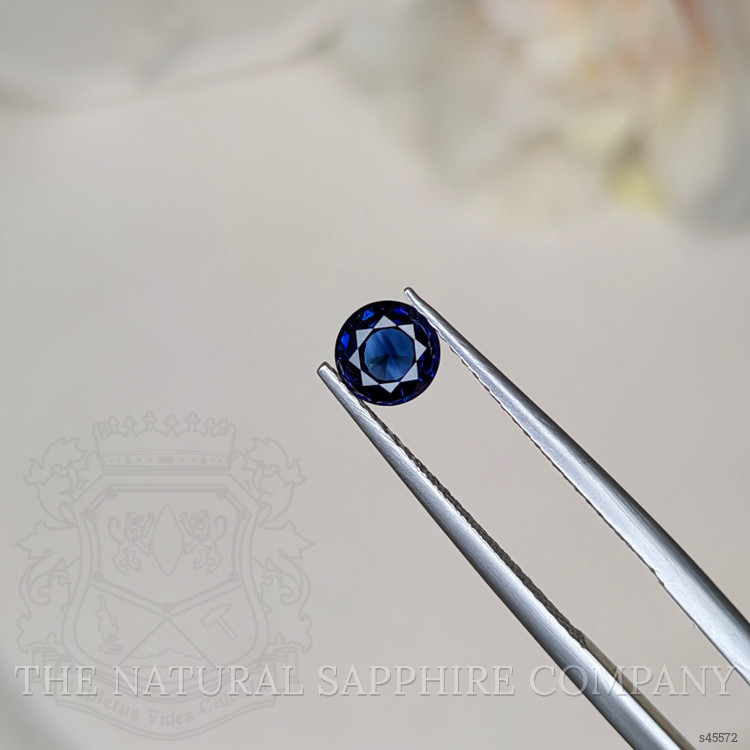 0.64 Ct. Blue Sapphire from Ceylon (Sri Lanka)