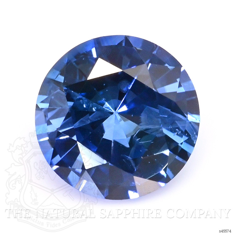 0.81 Ct. Blue Sapphire from Ceylon (Sri Lanka)