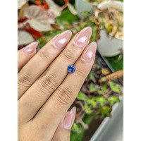 0.81 Ct. Blue Sapphire from Ceylon (Sri Lanka) Life Style