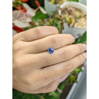 1.06 Ct. Blue Sapphire from Ceylon (Sri Lanka) Life Style