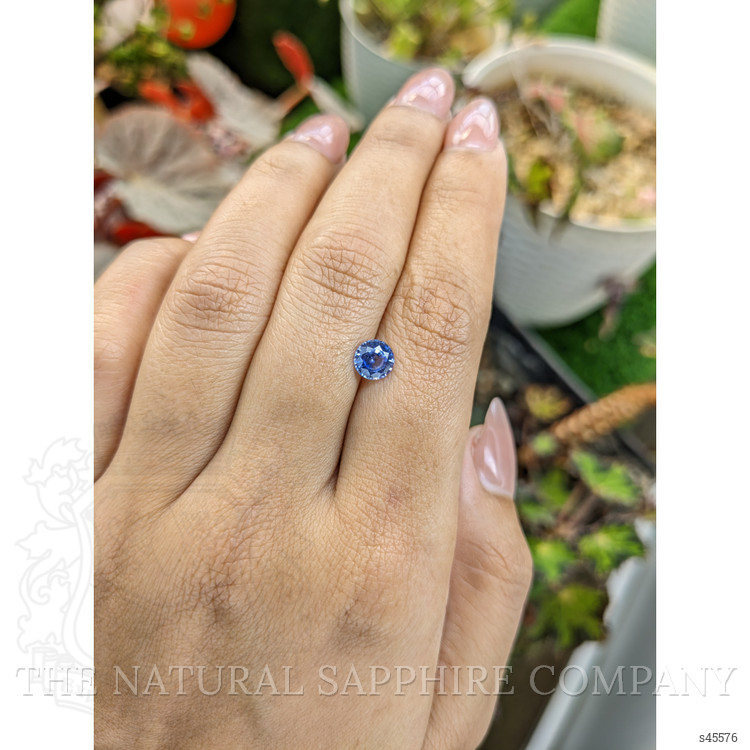 0.95 Ct. Blue Sapphire from Ceylon (Sri Lanka)