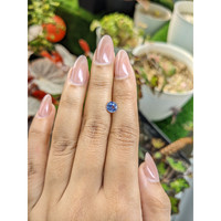0.95 Ct. Blue Sapphire from Ceylon (Sri Lanka) Life Style