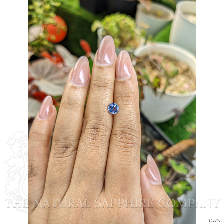 0.95 Ct. Blue Sapphire from Ceylon (Sri Lanka)