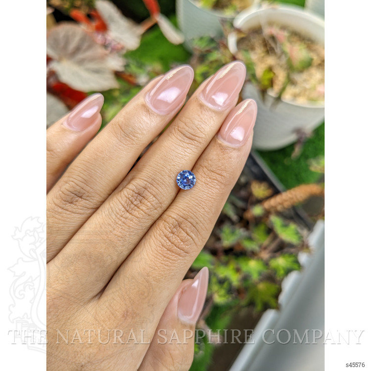 0.95 Ct. Blue Sapphire from Ceylon (Sri Lanka)
