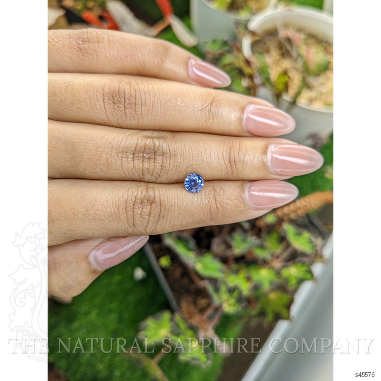 0.95 Ct. Blue Sapphire from Ceylon (Sri Lanka)