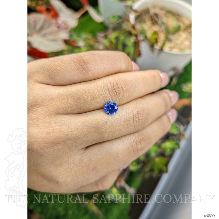 1.32 Ct. Blue Sapphire from Ceylon (Sri Lanka)