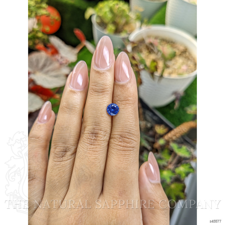 1.32 Ct. Blue Sapphire from Ceylon (Sri Lanka)