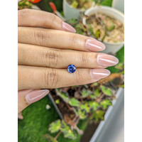 1.56 Ct. Blue Sapphire from Ceylon (Sri Lanka) Life Style
