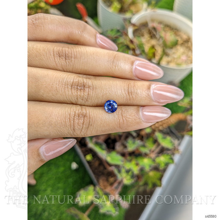 1.56 Ct. Blue Sapphire from Ceylon (Sri Lanka)