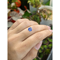 1.25 Ct. Blue Sapphire from Ceylon (Sri Lanka) Life Style