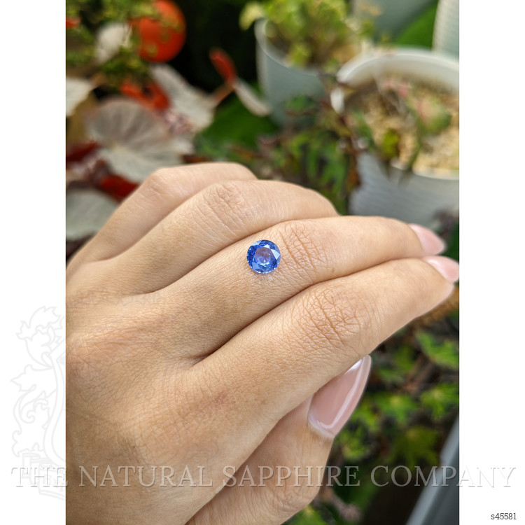 1.25 Ct. Blue Sapphire from Ceylon (Sri Lanka)
