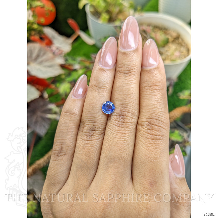 1.25 Ct. Blue Sapphire from Ceylon (Sri Lanka)