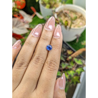 1.65 Ct. Blue Sapphire from Ceylon (Sri Lanka) Life Style