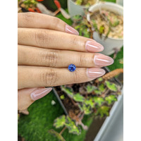 1.65 Ct. Blue Sapphire from Ceylon (Sri Lanka) Life Style