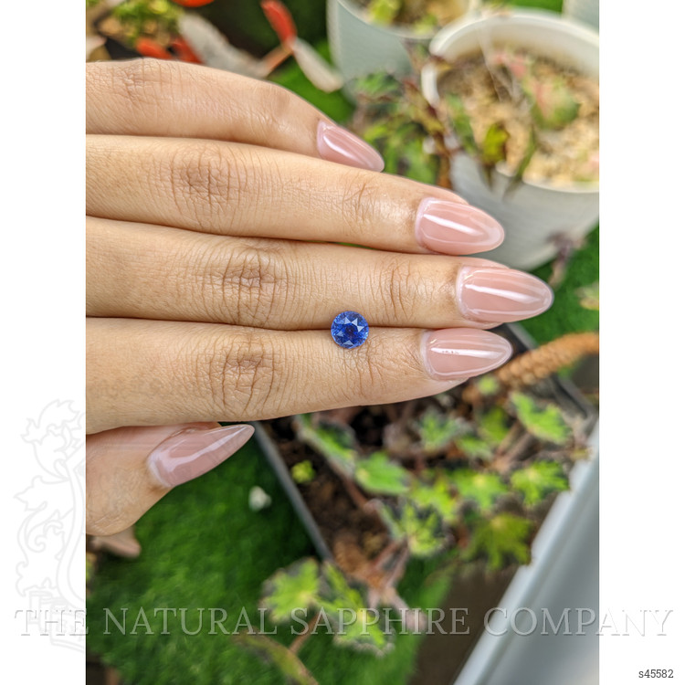 1.65 Ct. Blue Sapphire from Ceylon (Sri Lanka)