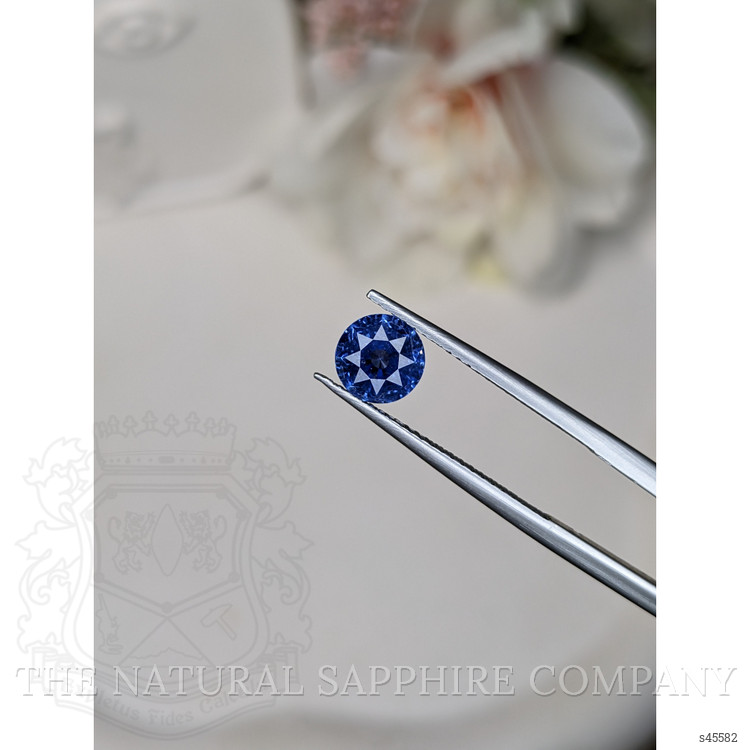 1.65 Ct. Blue Sapphire from Ceylon (Sri Lanka)