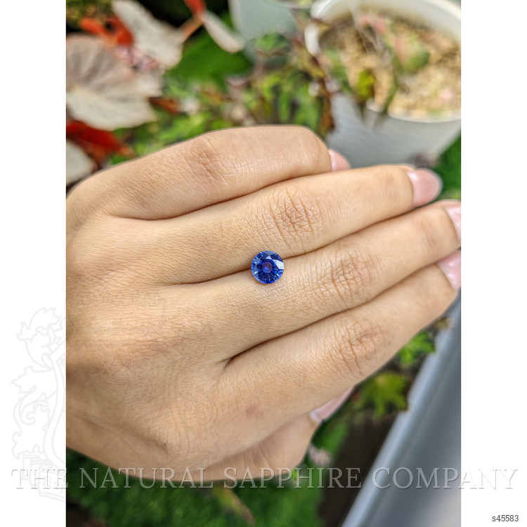1.40 Ct. Blue Sapphire from Ceylon (Sri Lanka)