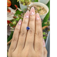 1.40 Ct. Blue Sapphire from Ceylon (Sri Lanka) Life Style