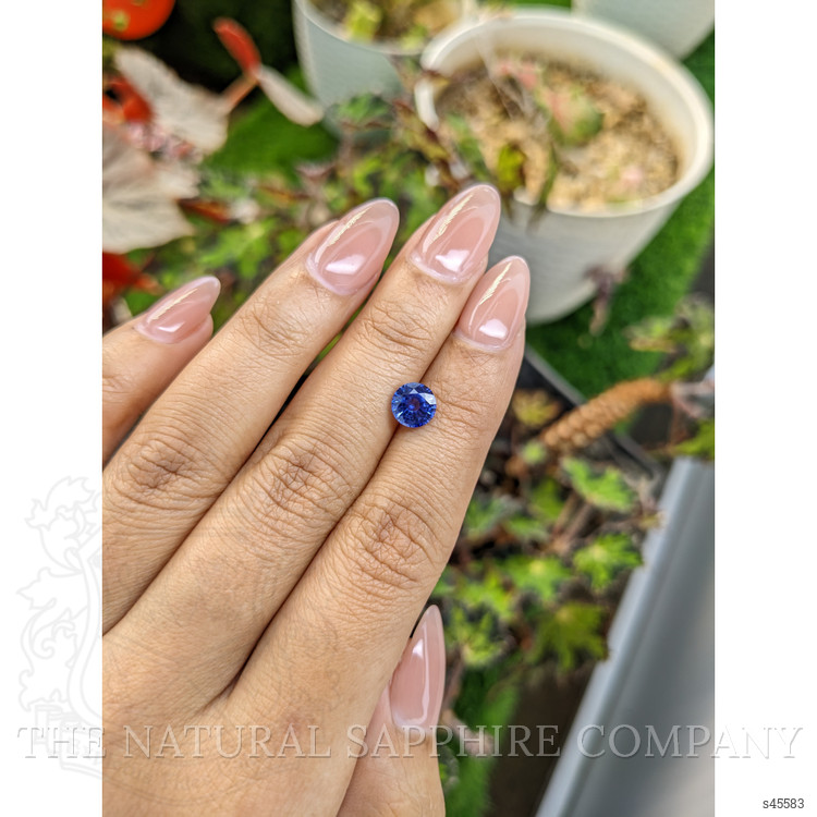 1.40 Ct. Blue Sapphire from Ceylon (Sri Lanka)