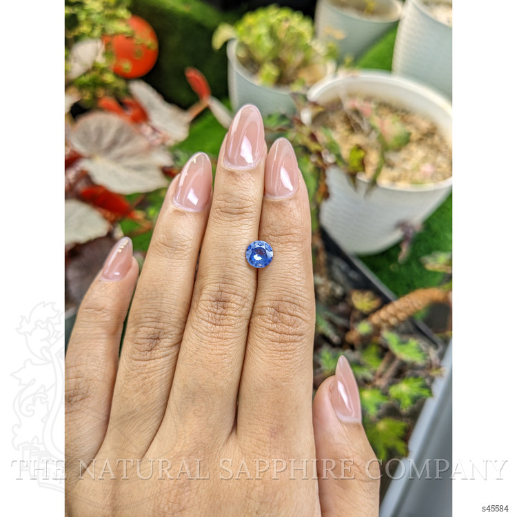 1.31 Ct. Blue Sapphire from Ceylon (Sri Lanka)