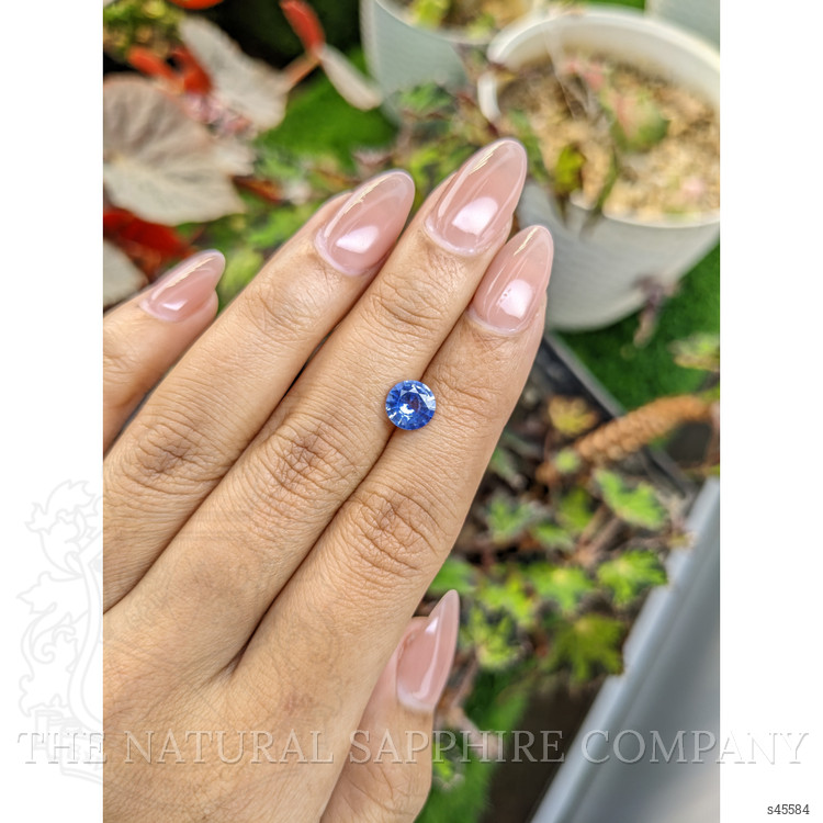 1.31 Ct. Blue Sapphire from Ceylon (Sri Lanka)