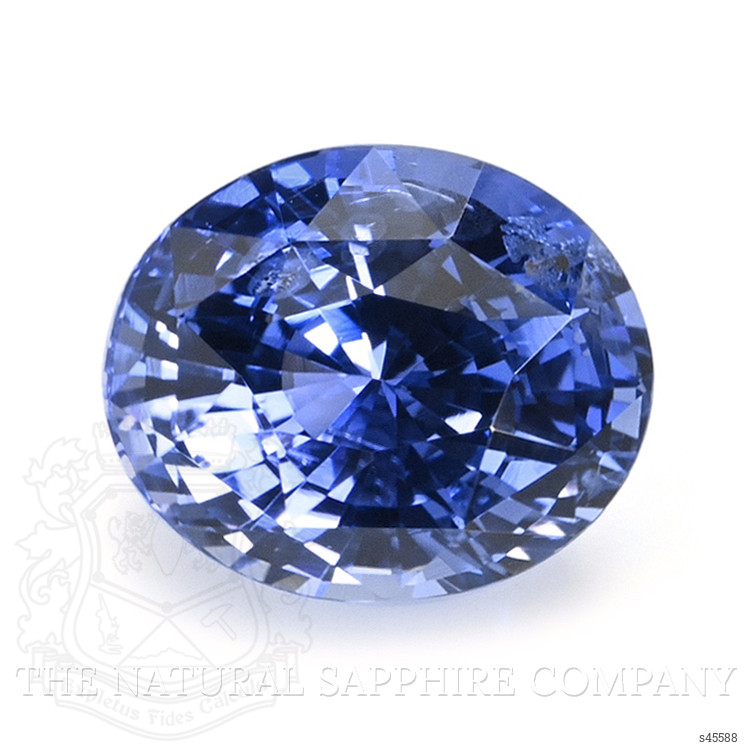 2.01 Ct. Blue Sapphire from Ceylon (Sri Lanka)