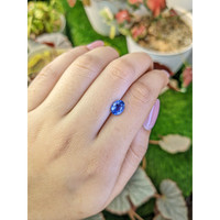 1.76 Ct. Blue Sapphire from Ceylon (Sri Lanka) Life Style