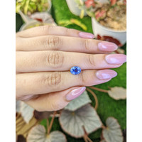 1.76 Ct. Blue Sapphire from Ceylon (Sri Lanka) Life Style