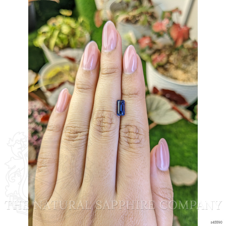 1.51 Ct. Violet Sapphire from Ceylon (Sri Lanka)