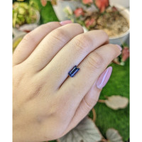 1.51 Ct. Violet Sapphire from Ceylon (Sri Lanka) Life Style